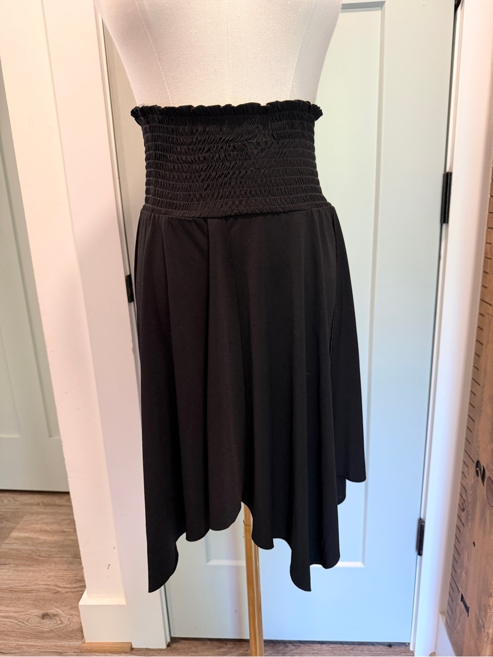 Vintage CACHE Skirt Asymmetrical Dark Fairy Goth Core Halloween Steam Punk